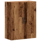 MAISON CHIC Stenska omarica - Zidna omarica starinski les 69,5x34x90 cm inženirski les iu618, (22063171)