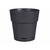 Saksija za cvijece Ethica fi 29x29cm 11.8l grafit Stefanplast