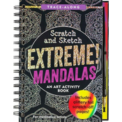 Scratch & Sketch Extreme Mandalas (Trace Along)