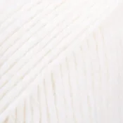 Drops Karisma Uni Color 19 White Pletilna preja