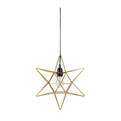 Markslöjd 705298 - Božicna dekoracija CONTOUR 1xE27/40W/230V zlatna