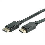 VALUE 14.99.3495 DisplayPort kabel 15 m Crno