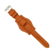 Kožni kaiš Diloy 20mm DIL386.3 Svetlo braon