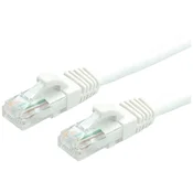 VALUE Value 21.99.1477 RJ45 omrežni kabel\, Patch kabel CAT 6a U/UTP 10.00 m bela 1 kos, (20420291)