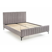 Postelja Houston 1433 Zakonske, Siva, 160x200, Blago, Posteljno dno, 160x217x110cm