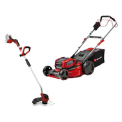 Einhell Akumulatorska samohodna kosacica za travu GP-CM 36/52 S Li BL + Einhell Akumulatorski trimer za travu GP-CT 36/35 Li BL-Solo