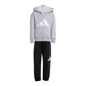 ADIDAS SPORTSWEAR Športna trenirka Essentials siva/črna/bela