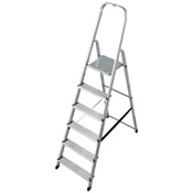 Aluminijasta lestev Krause s 6 stopnicami