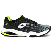 Moška obutev za tenis Lotto Mirage 200 II Prt Speed All Black/All White/Acacia Green EUR 45