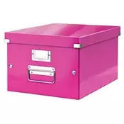 Kutija, A4, LEITZ Click&Store, ružičasta 60440023