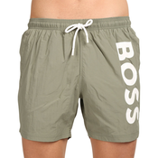 Mens swimwear Hugo Boss green