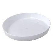 Lamela Cvetlični lonček za krožnik Bel 16,9 x 2,4 cm Plastika Sijajna