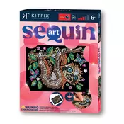 KitFix Sequin Art Crvena - Ljenjivac