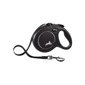 Automatska Vodilica Flexi New Classic Traka Crna - XS