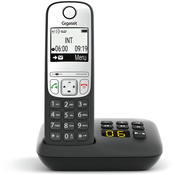Brezžični telefon Gigaset A690A Analog/DECT, črn