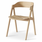 Jedilni stoli iz hrastovega lesa v naravni barvi Mette - Hammel Furniture