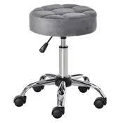 Homestar Stol za salon 35x35x49-61 cm Siva