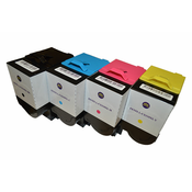 Komplet 4. tonerjev FENIX L-CX310XL Bk + C + M + Y za Lexmark CX310n, CX310dn, CX410de, CX410dte, CX410e, CX510de, CX510dthe, CX510dhe -za 2.500 črn in 2.000 strani vsaki barvni