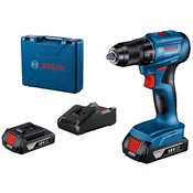 Bosch Akumulatorska bušilica-odvrtac GSR 185-LI Profi kofer, 2x 2.0Ah, 06019K3000