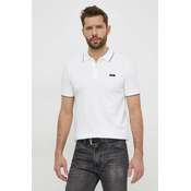 Polo majica Calvin Klein za muškarce, boja: bijela, bez uzorka, K10K112751