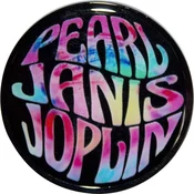 Janis Joplin Pearl Emblem Colour Odznak 40 mm