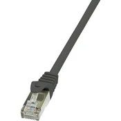 LogiLink RJ45 omrežni kabel CAT 5e F/UTP [1x RJ45 konektor - 1x RJ45konektor] 2 m črna LogiLink