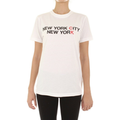 Calvin Klein T-Shirt Logo Text Tee - Women