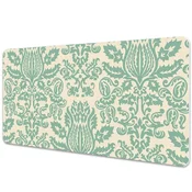 Decormat Namizna podloga Green damask 100x50 cm