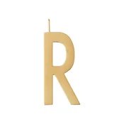 Pozlačeni srebrni obesek Design Letters