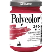 Maimeri Vynil Polycolor Akrilna barva Primary Red Magenta 256 140 ml 1 kos