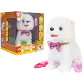 Interactive White Dog
