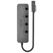 LINDY HUB USB 3.2 Gen1, prekidacki, 4 porta 43309