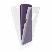 Silikonski ovitek spredaj + zadaj za Samsung Galaxy S9 G960-prozoren