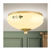 Orion DL 7-672 - Plafonjera LANDHAUS 1xE27/60W/230V precnik 21 cm mesing/bež