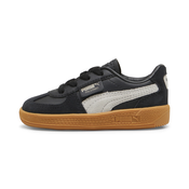 Puma Palermo Leather Sneakers Toddler, Black, Size 23, Shoes