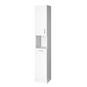 Visoka omarica s košaro za perilo SIMPLEX ECO 30 x 180 x 30 cm - 24 - 30.00 - MDF/laminat - Košara za perilo - Aqualine - SIMPLEX ECO - 30.00 - Classic - 30x180x30cm - 180.00