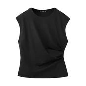 MANGO Top CANDELO črna
