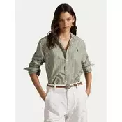 Polo Ralph Lauren Srajca 211971514500 Zelena Classic Fit