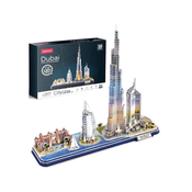 Cubic Fun City Line Dubai 3D puzzle, LED