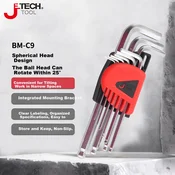 Jetech Set imbus kljuceva BM-B9, 9 komada