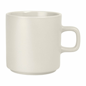 Bež keramična skodelica za čaj Blomus Pilar, 250 ml