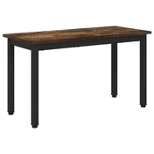 Vidaxl klop Dimni hrast 80 x 35 x 45 cm Konstruiran les