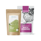 Smothie komplet - BIO: Maca v prahu + Ječmenova trava v prahu