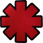 Red Hot Chili Peppers Asterisk Cut-Out Našitek za šivanje