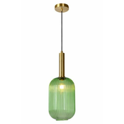 Lucide 45386/20/33 - Lestenec na vrvici MALOTO 1xE27/40W/230V pr. 20 cm zelen