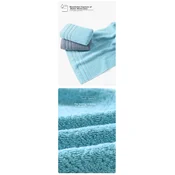 King Shore Set peškira, 34x74cm, 2 komada, Plavo-sivi
