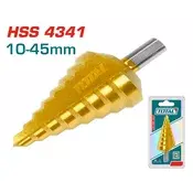 Stopenjski sveder (10-45mm) | Total Tools