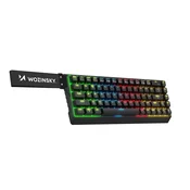 WOZINSKY WOZINSKY MEHANSKA IGRALNA TIPKOVNICA ZA RAČUNALNIK Z RGB OSVETLITVIJO OZADJA, (5000336628)