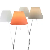 Luceplan Costanza stensko svetilo D13a, aluminij/prah - Dnevna soba/jedilnica - Dizajn - aluminij, prah - Kovina