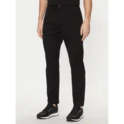 HUGO Chino hlače 50530886 Črna Slim Fit